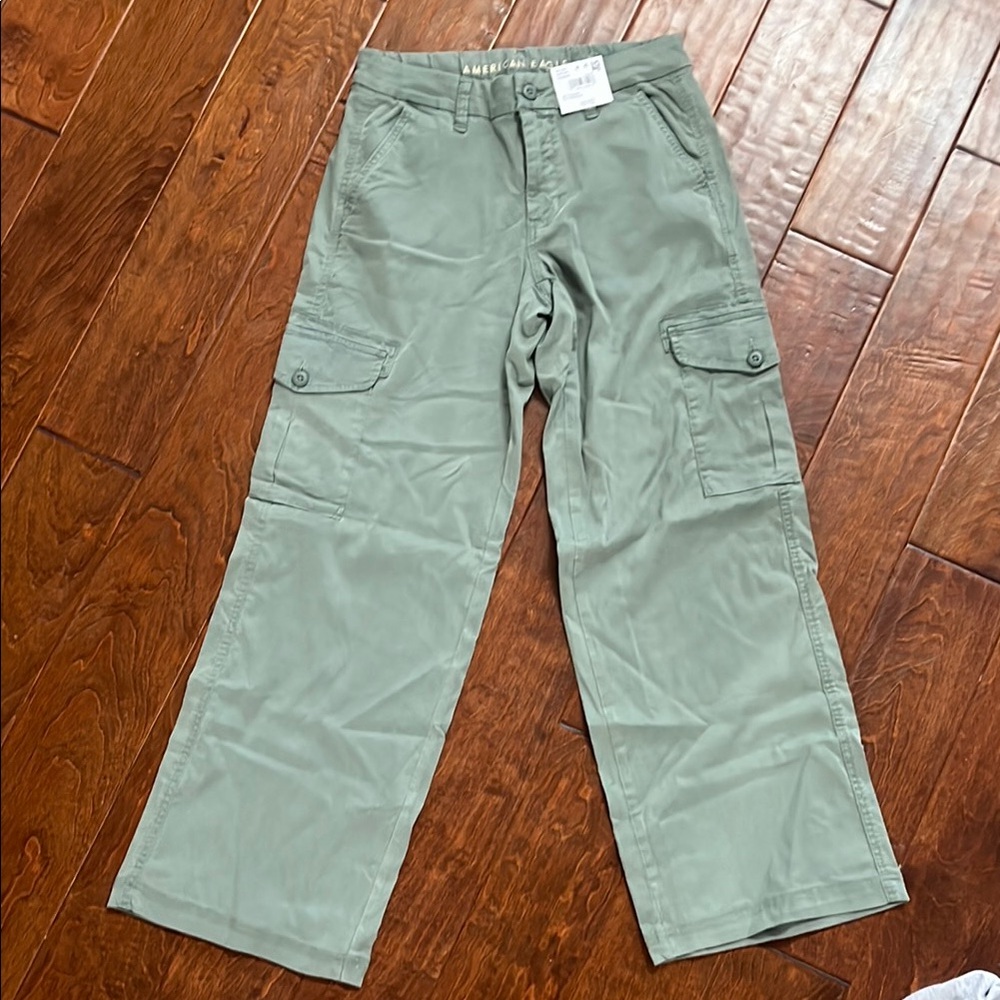 American Eagle Olive Green Cargo Pants